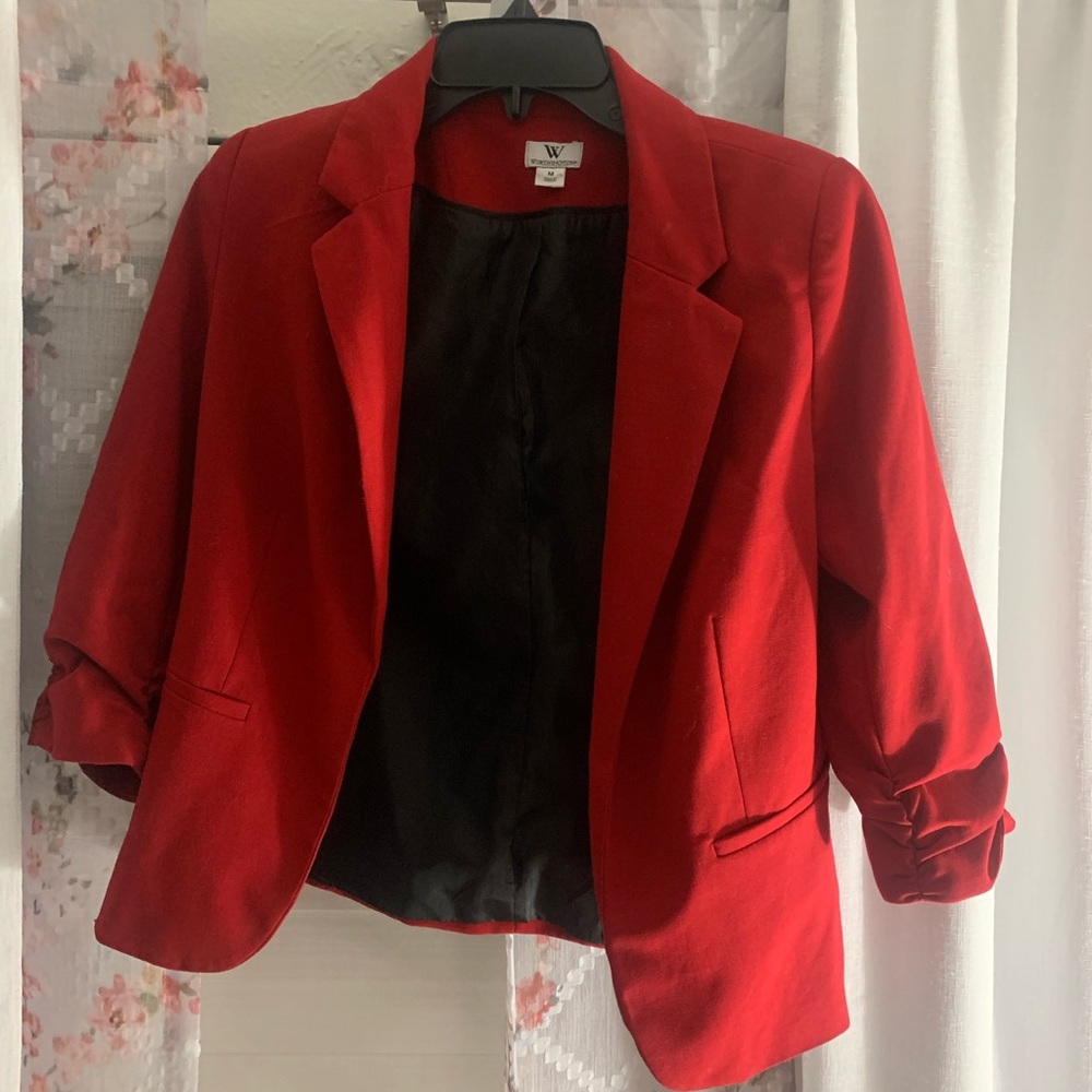 Red Blazer size S/M